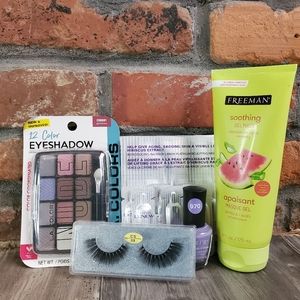 Purple Polish Beauty Bundle and Watermelon & Aloe Refreshing Face Mask